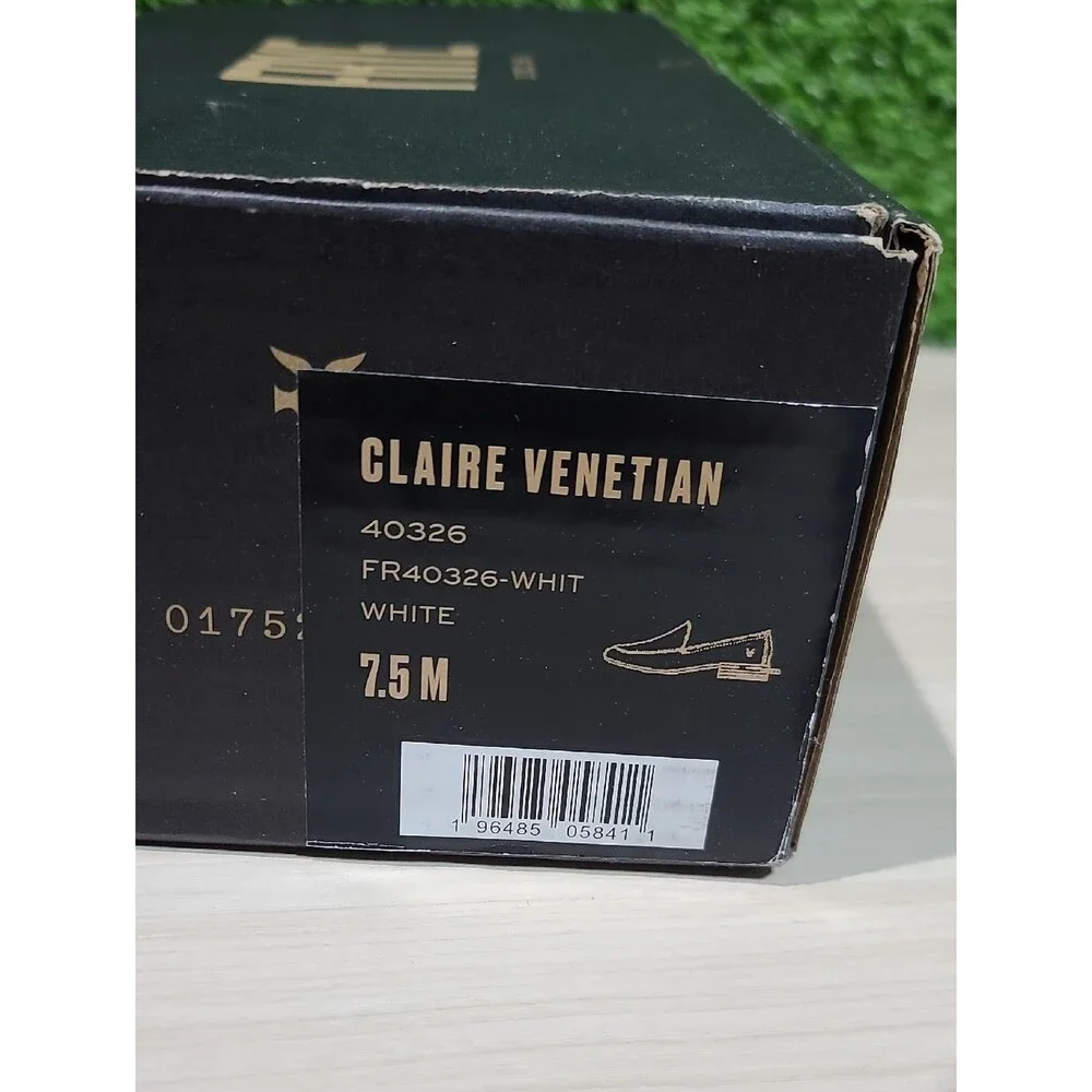 Frye Claire Venetian White Loafers - US Women's 7.5 NEW
